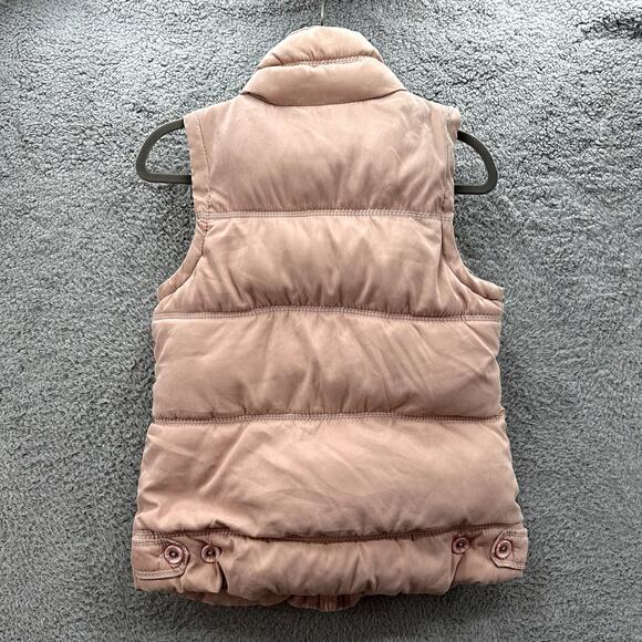 Sly Baroque Japan Women's Small Pink Puffer Vest Warm Comfort - Picture 9 of 10